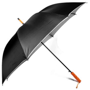 베르티노 70실버FRP검정 우산 (70cm) | 브랜드별 판촉물 큐레이션 제작