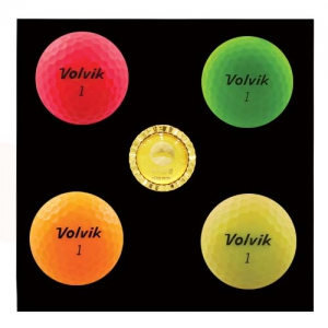 볼빅 비비드 4구 순금 볼마커세트 | 볼빅 (Volvik) 판촉물 큐레이션 제작