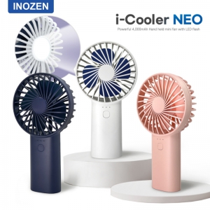 이노젠 아이쿨러 네오 LED 플래시 라이트 겸용 휴대용 선풍기 INOZEN i-cooler NEO | 브랜드덤이벤트 제작