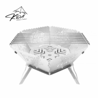KOA 코아 버닝 육각 화로대 대형 | 캠핑용품 판촉물 제작