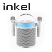 인켈 IK-C901KS 라이팅 블루투스 스피커 듀얼 노래방 마이크 | USB 디지털 가전 판촉물 제작